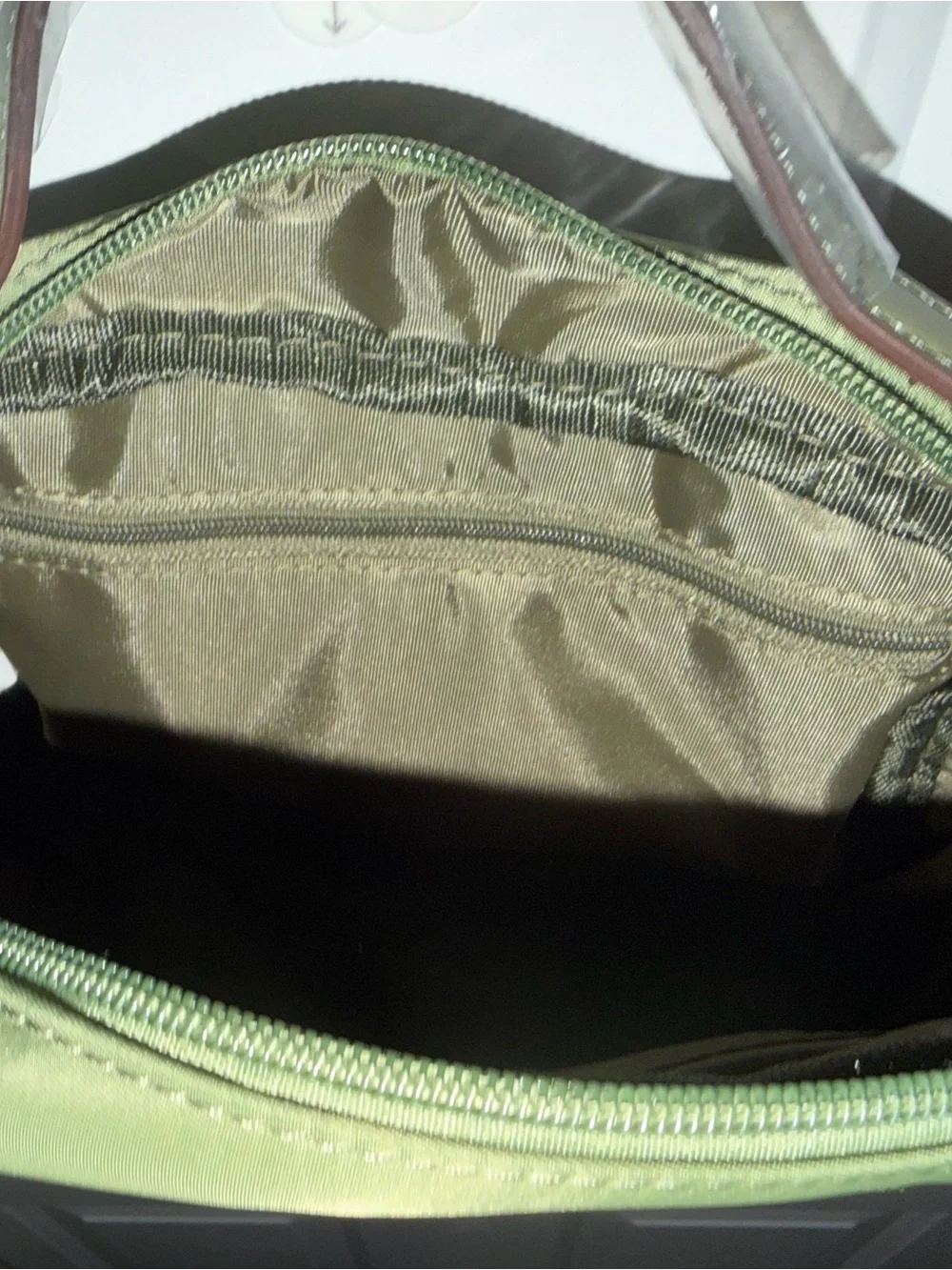 Quilted Tote in Sage Green
